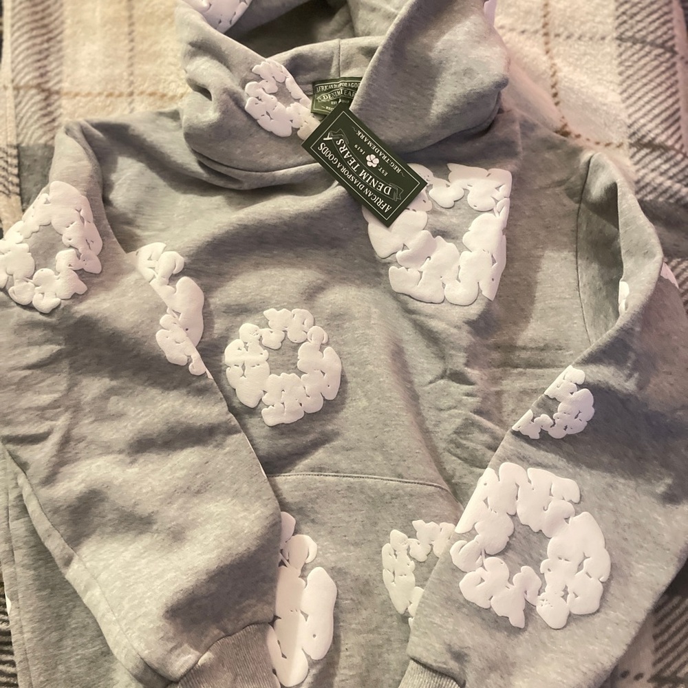 Denim Tears Hoodie grey size (S) in men’s